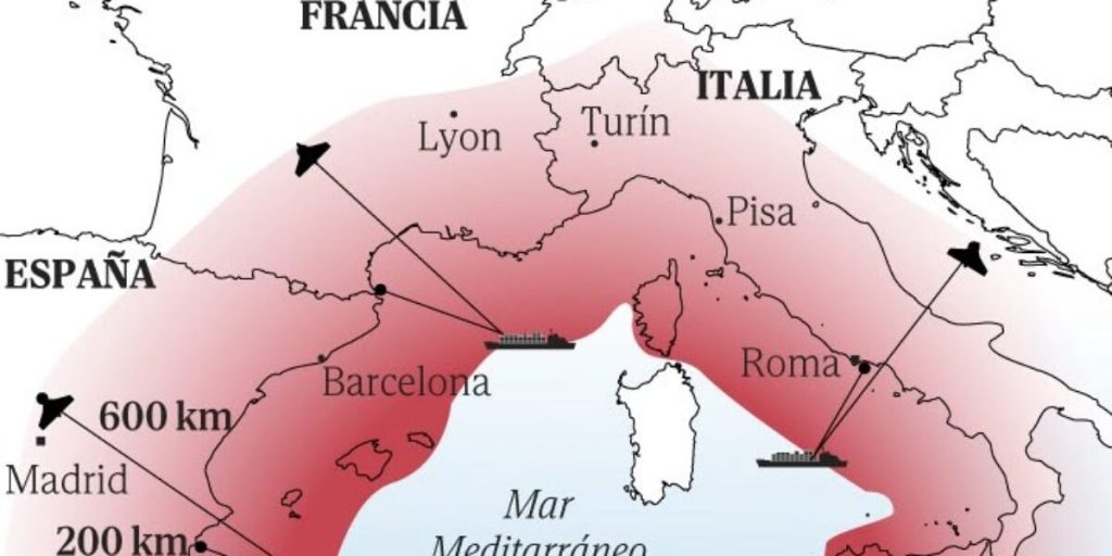 El Mundo: "Russia ready for drone attacks from the sea in Italy, France and Spain"