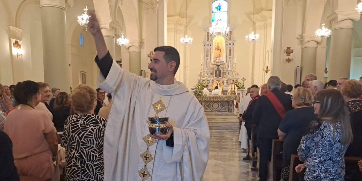 Messina, Don Antonio Calandra Sebastianella is the new parish priest of Tremestieri: "God's dream has also become mine"