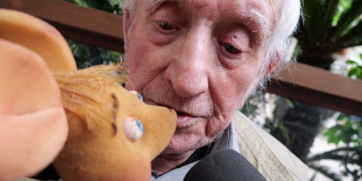 Farewell to Peppino Mazzullo, historic voice of Topo Gigio. Last June he turned 100
