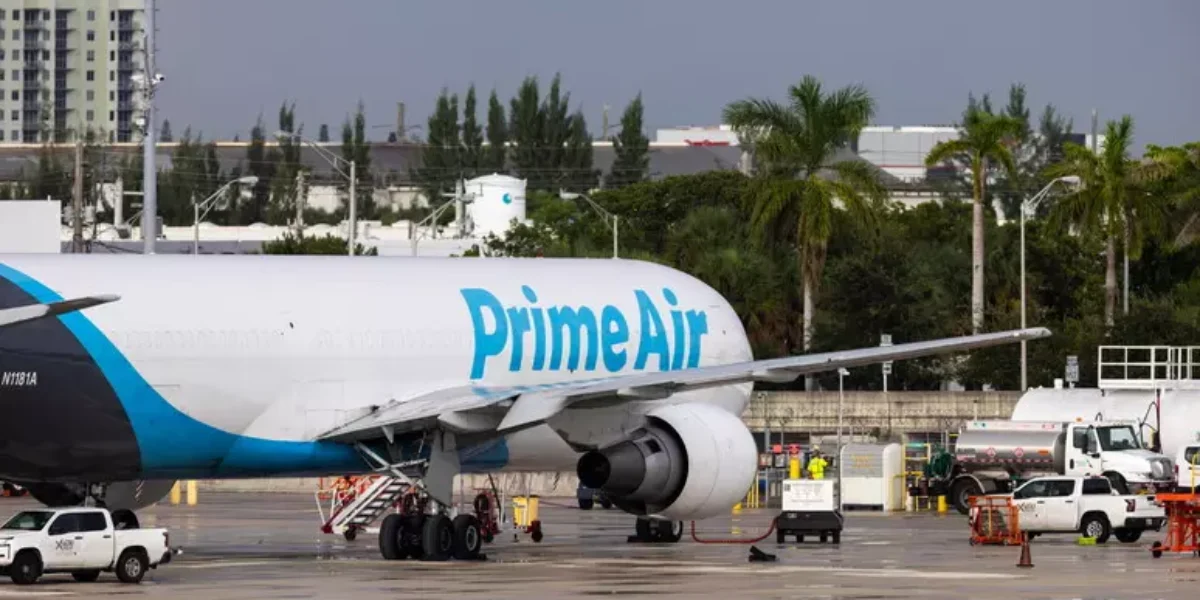 Amazon cargo plane off runway in Miami, at least 5 dead