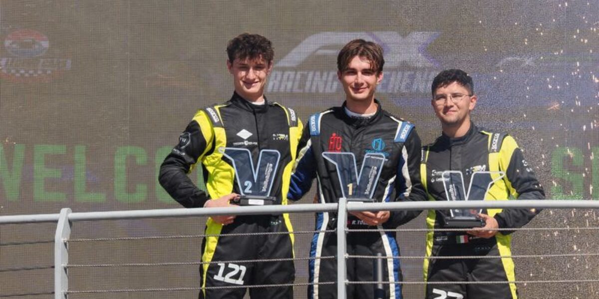 Campagna from Messina was also on the podium in Vallelunga in the Formula Predator's