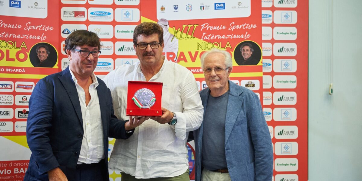 Catanzaro, the Ceravolo award goes to Silvio Baldini: "Italy's relaunch comes from young people"