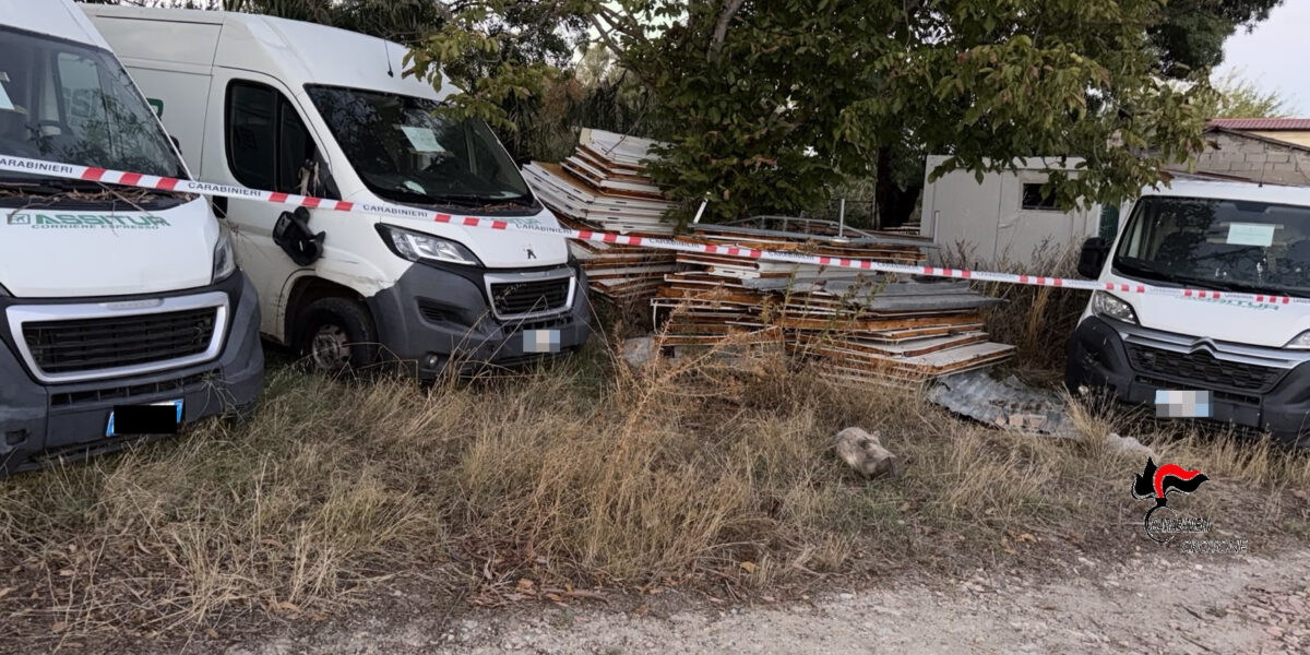 Cotronei, illicit management and abandonment of dangerous waste in a protected area: a 58-year-old reported PHOTO