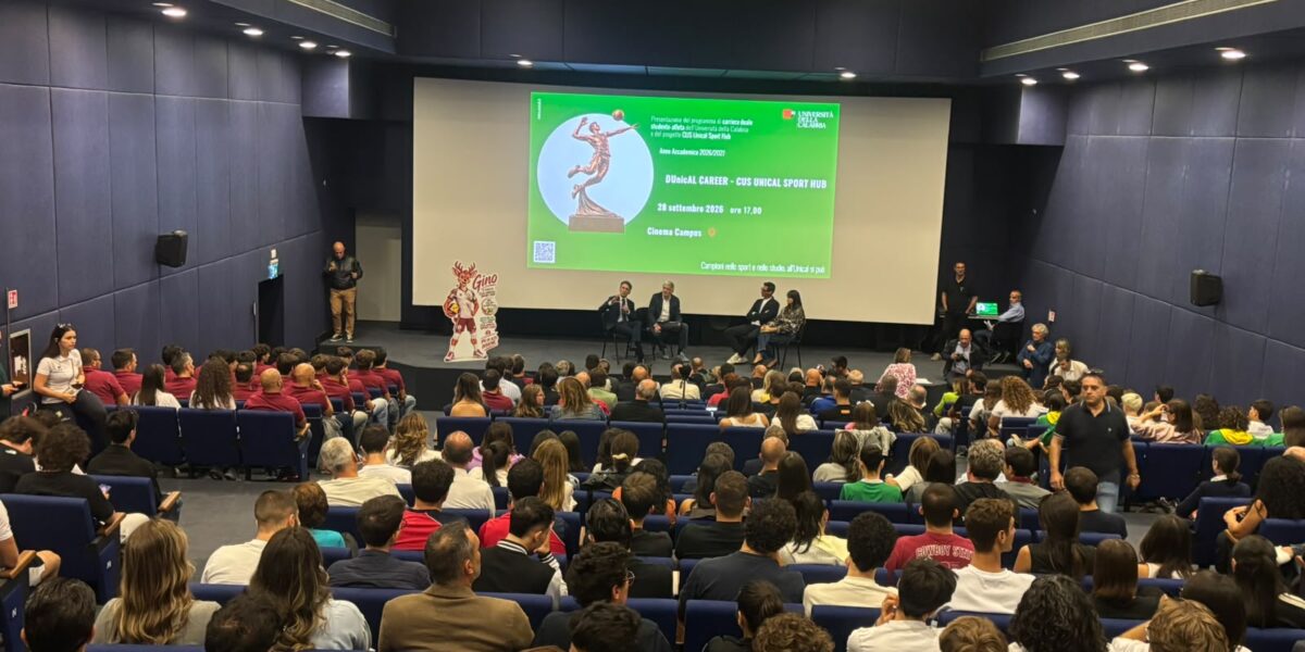 “DUnicaL Career” and “CUS Unical Sport Hub” were presented at Unical. There will be a men's Serie B volleyball team with only university students