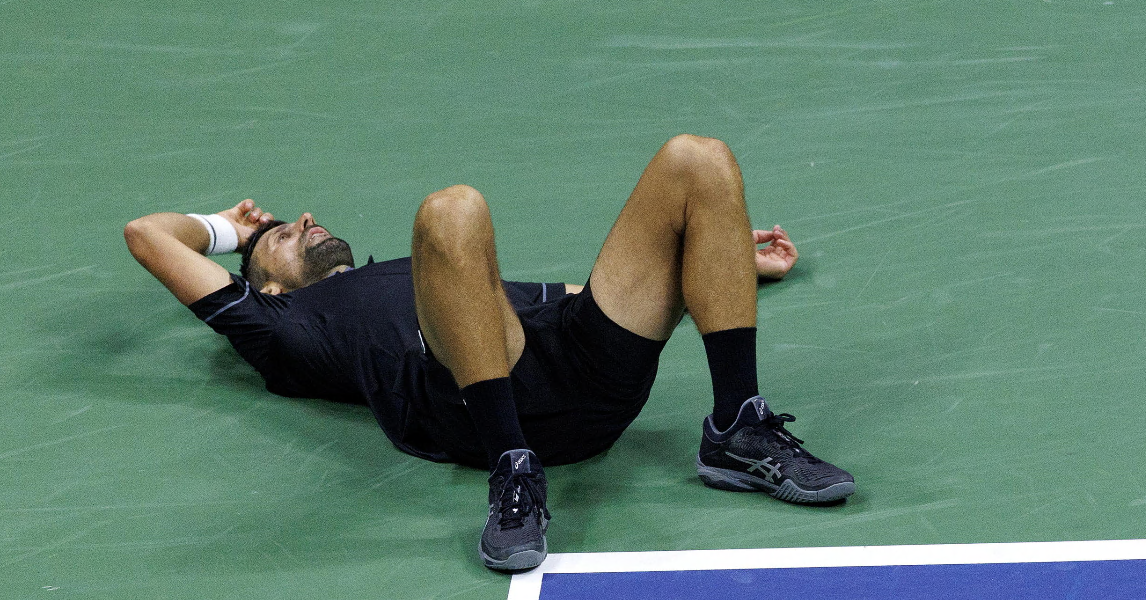 Djokovic feeling ill at the US Open: out in the first round, it hasn't happened to him in a Slam for 20 years