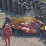 F1, Monza GP: Leclerc retires after an accident on the third lap. He is unharmed