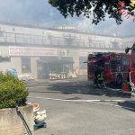 Fire in a commercial business in Catanzaro, the shop evacuated