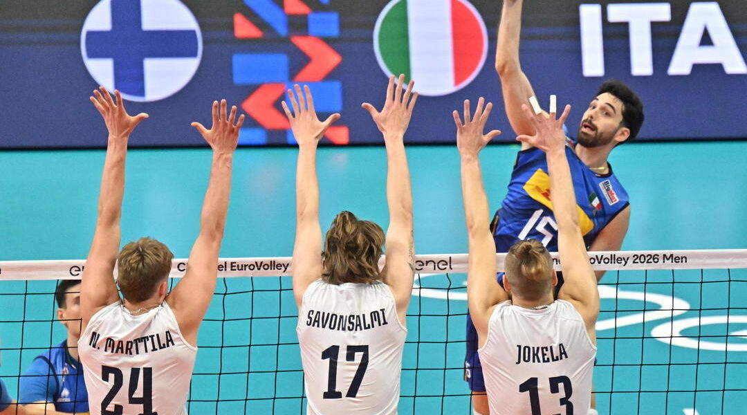 Flop Italia is out of the European Volleyball Championships. The world champions lost in the tiebreak against Finland