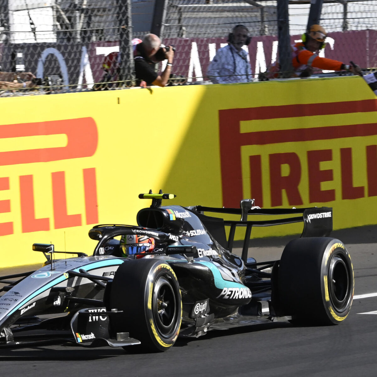 Mercedes driver Andrea Kimi Antonelli of Italy wins the Formula One Grand Prix of Italy, 06 September 2026. ANSA/DANIEL DAL ZENNARO