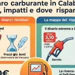 Full tanks put Calabria in crisis: petrol goes up and families' bills shrink