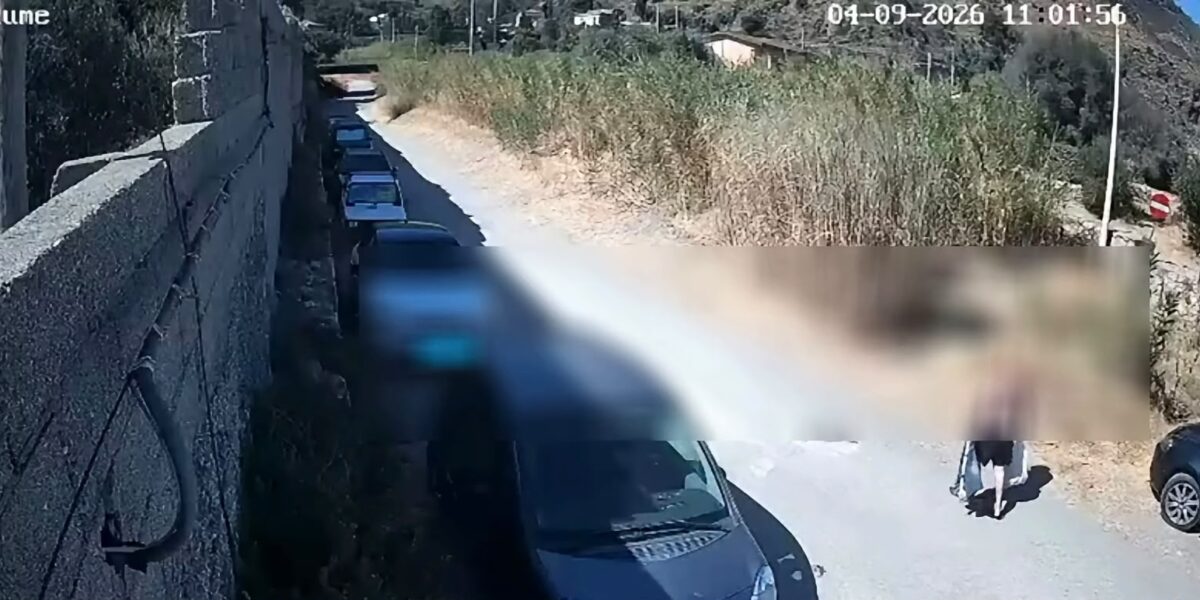 Gioiosa Marea, waste abandoned in San Giorgio: caught by cameras and identified by the municipal police VIDEO