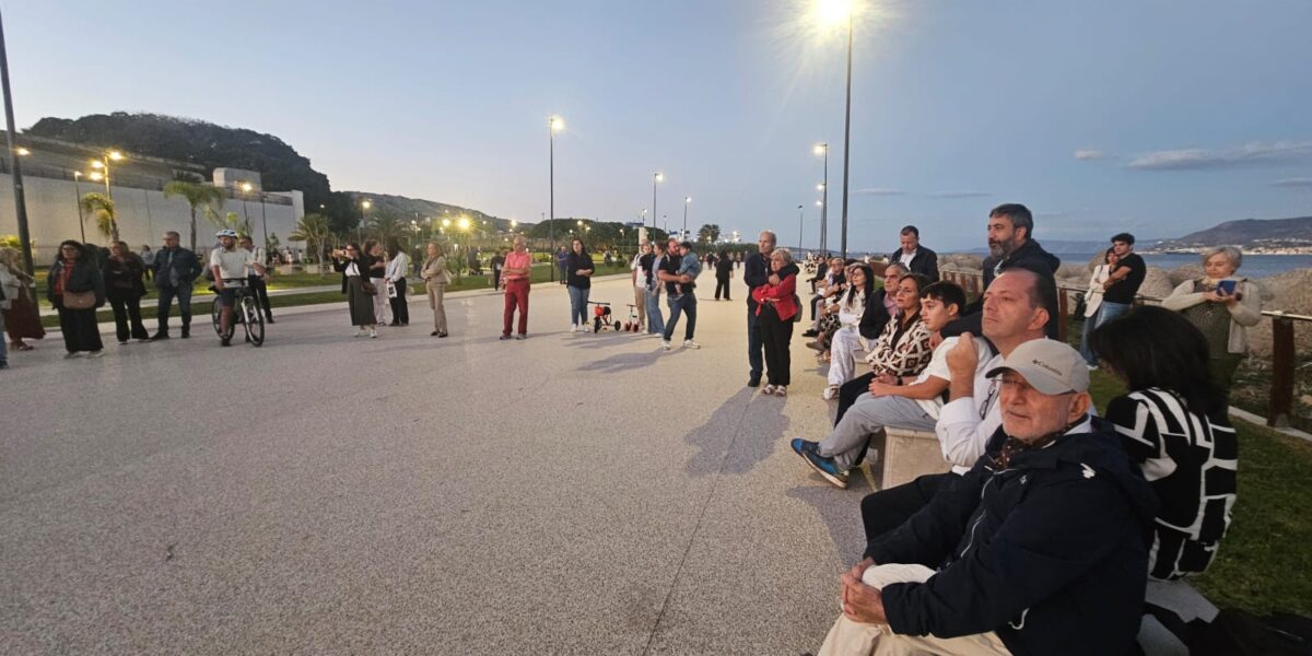 Messina, ecumenical prayer for the Season of Creation at the Agorà dello Stretto Park. PHOTO