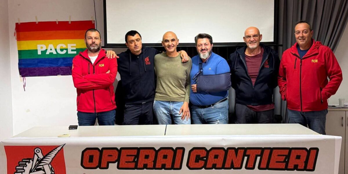Messina, the Fiom CGIL meetings begin for the relaunch of the shipbuilding industry