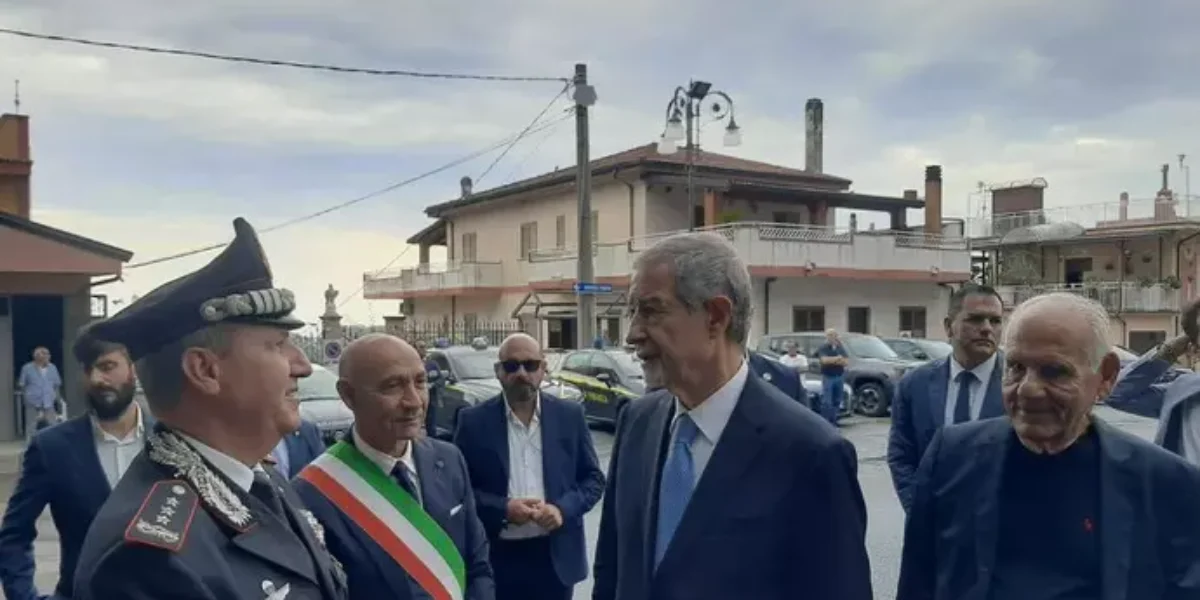 Musumeci nel Reggino: «The villages are not remnants of the past to be mummified»