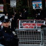 Netanyahu at the UN, dozens of delegates leave the room in protest