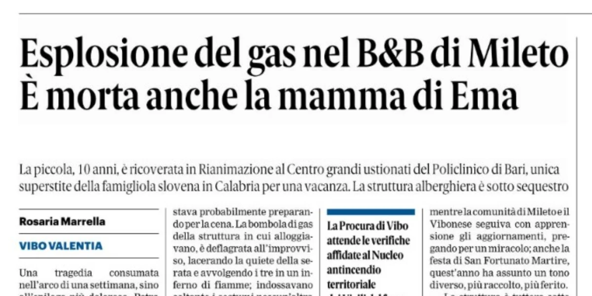 Press review 02-09-2026 Calabria editions