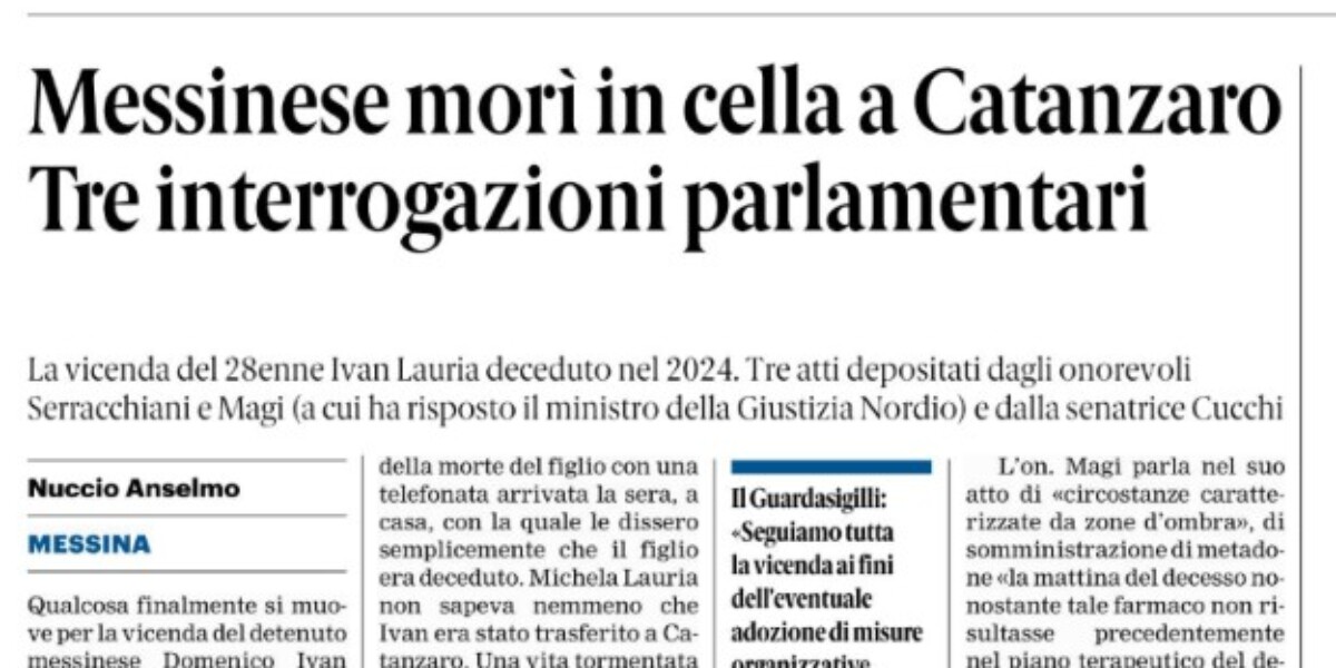Press review 09.23.2026 Messina edition