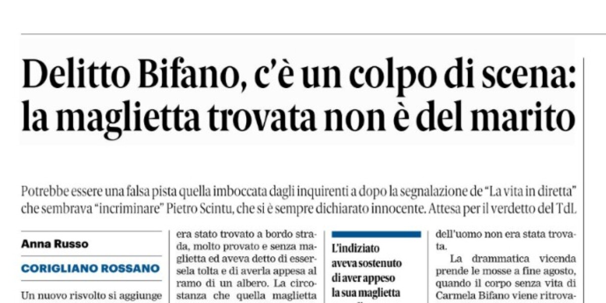 Press review 10-09-2026 Calabria editions