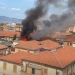 Reggio Calabria, fire in a house in via Esperia. Fear among residents