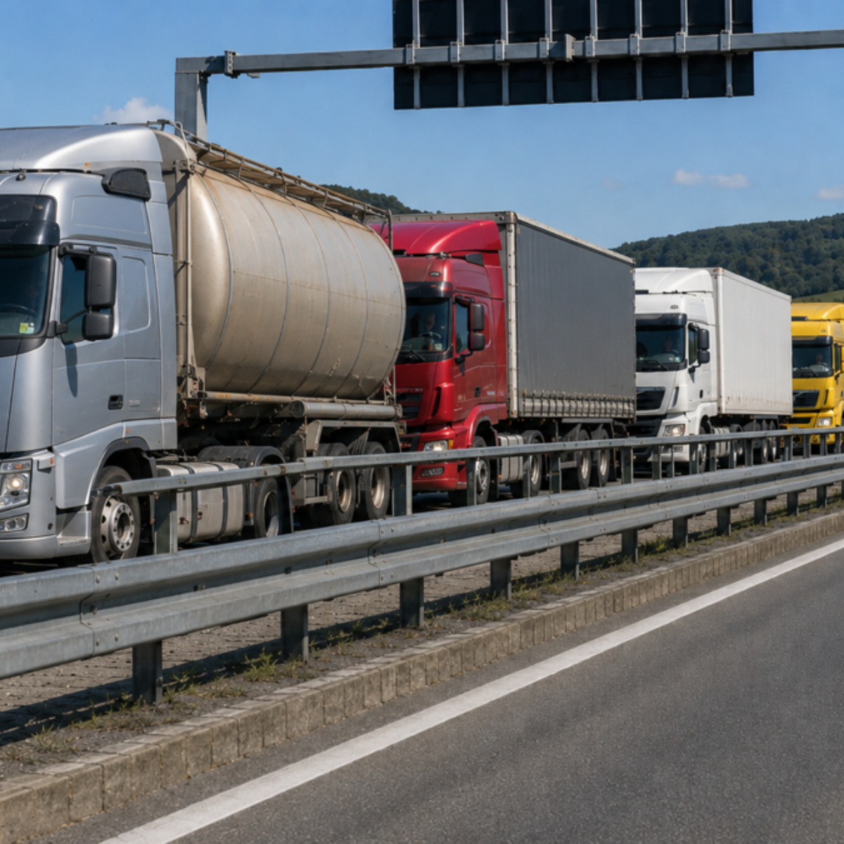 Truck strike