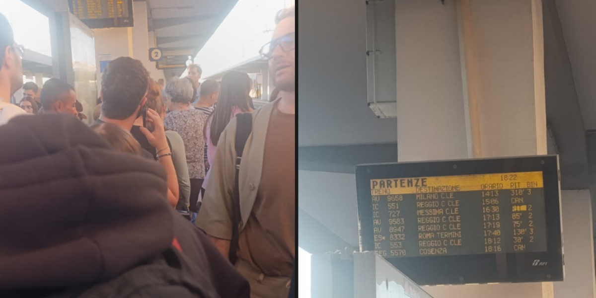 Trains, transport in haywire in Calabria. Dozens of passengers stranded in Paola due to a fault on the Nocera Terinese-Lamezia line. Traffic reactivated at 6.20pm
