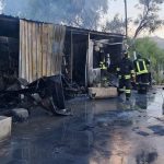 Vulcano, fire inside a naval workshop: there are no injuries