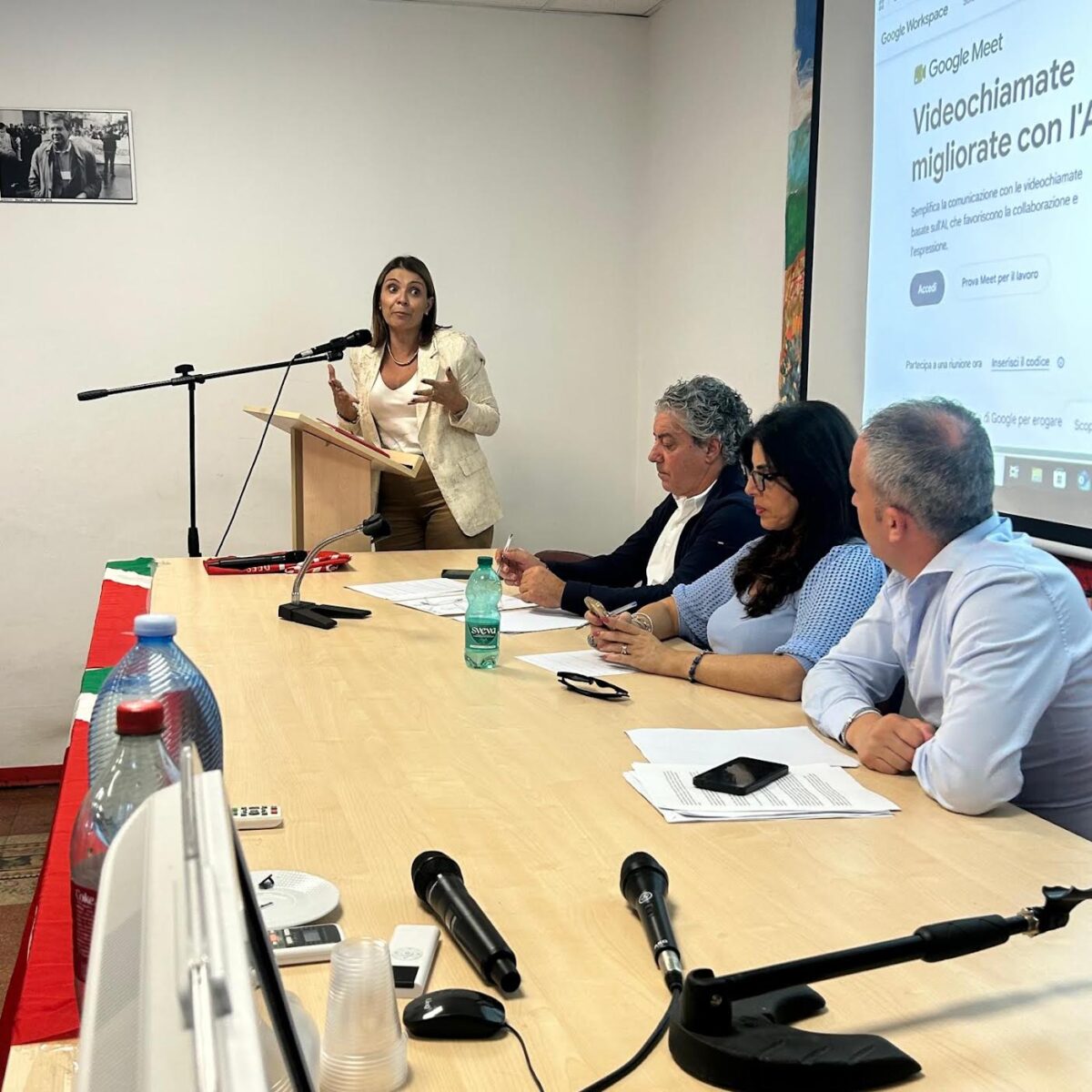 CGIL meeting in Cosenza