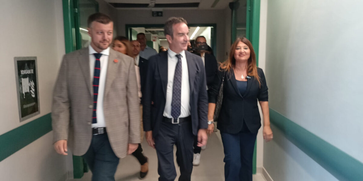 Healthcare, 22 clinics inaugurated at the Sibaritide Hospital in Corigliano Rossano