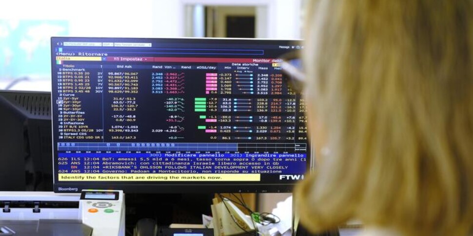 Jump in the spread, closing the day at 118 points: the highest since April 2025