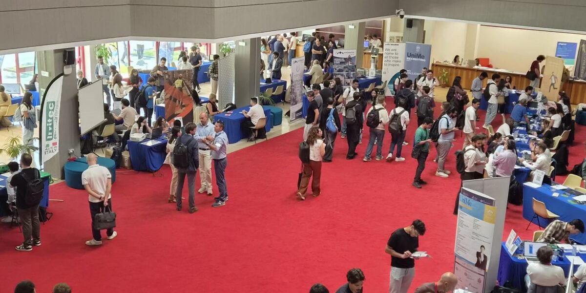 Messina, yesterday the "Recruiting Day Engineering-MIFT 2026": over 350 interviews carried out at the Papardo center
