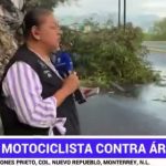 Mexico, journalist hit live on TV while reporting on the bad weather VIDEO