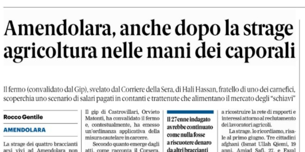 Press review 10/13/2026 Calabria editions