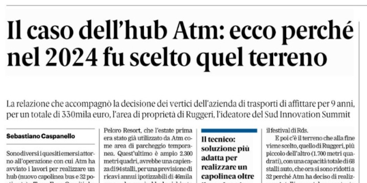 Press review 12-10-2026 Messina edition