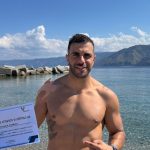Swimming the Strait of Messina in 51 minutes: the feat of 31-year-old Giovanni Cambria from San Filippo del Mela PHOTO