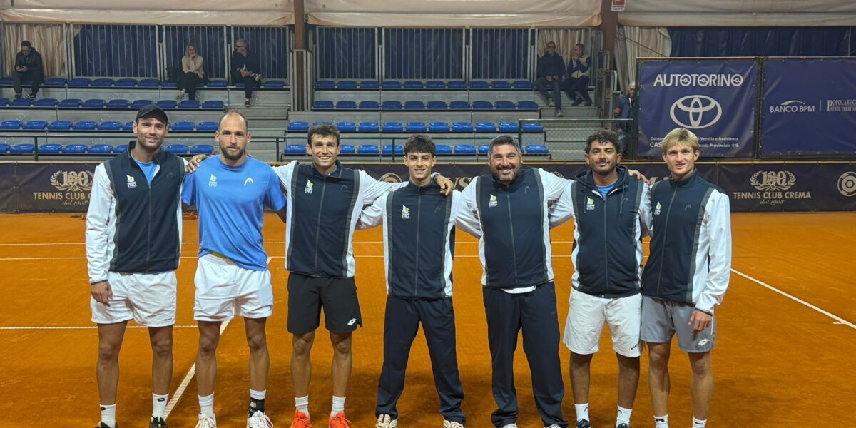 Tennis, Serie A1: Coach Vela Messina wins his first championship victory in Crema