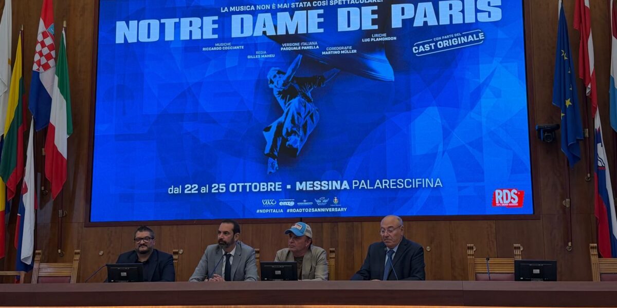 The Sicilian dates of the 2026 tour of Notre Dame de Paris presented in Messina