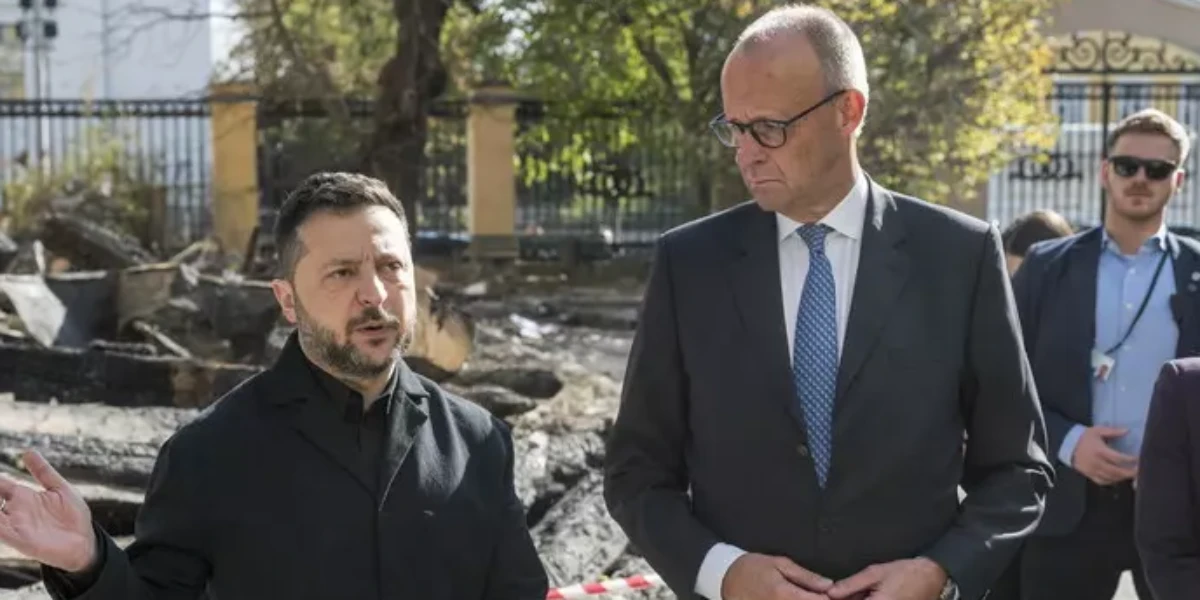 Ukraine: Merz surprises in Kiev under bombs, "Putin stop the war"